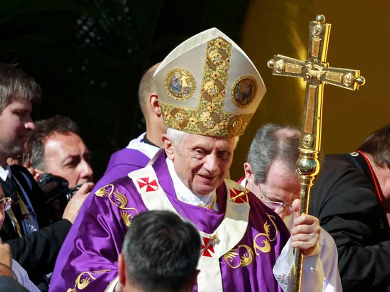 Benedicto XVI en su visita a Cuba 
