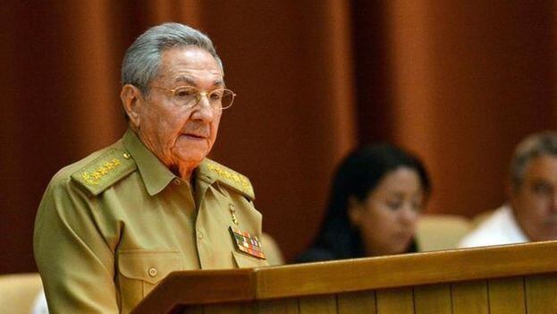 El entonces presidente de Cuba, Raúl Castro, en 2018 (Europa Press)