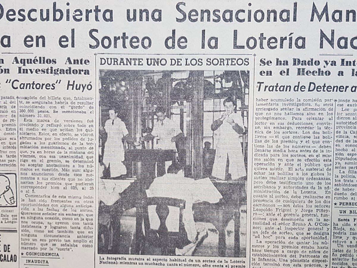 Una Bolilla Falsificada Un Billete Ganador Y Millones De Pesos El Increible Fraude De Los Ninos Cantores De La Loteria Infobae