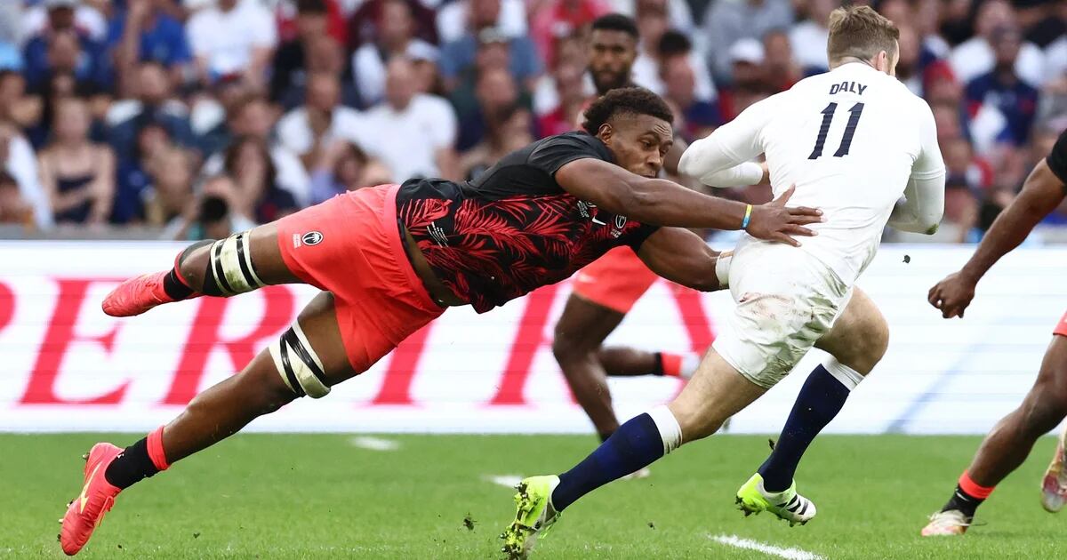 L’Inghilterra batte le Fiji 30-24 alla ricerca di un posto nelle semifinali della Coppa del mondo di rugby