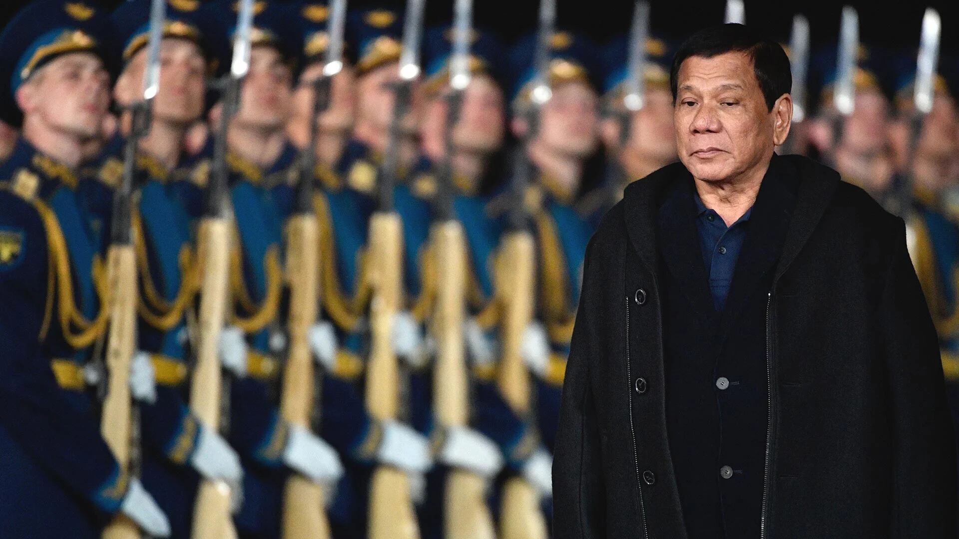 Rodrigo Duterte visitó Rusia el martes (AFP)