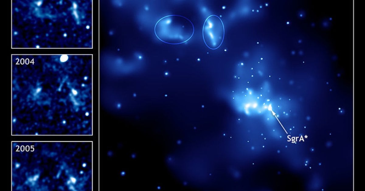Científicos están asombrados por misteriosos destellos brillantes en el  agujero negro supermasivo Sagitario A - Infobae