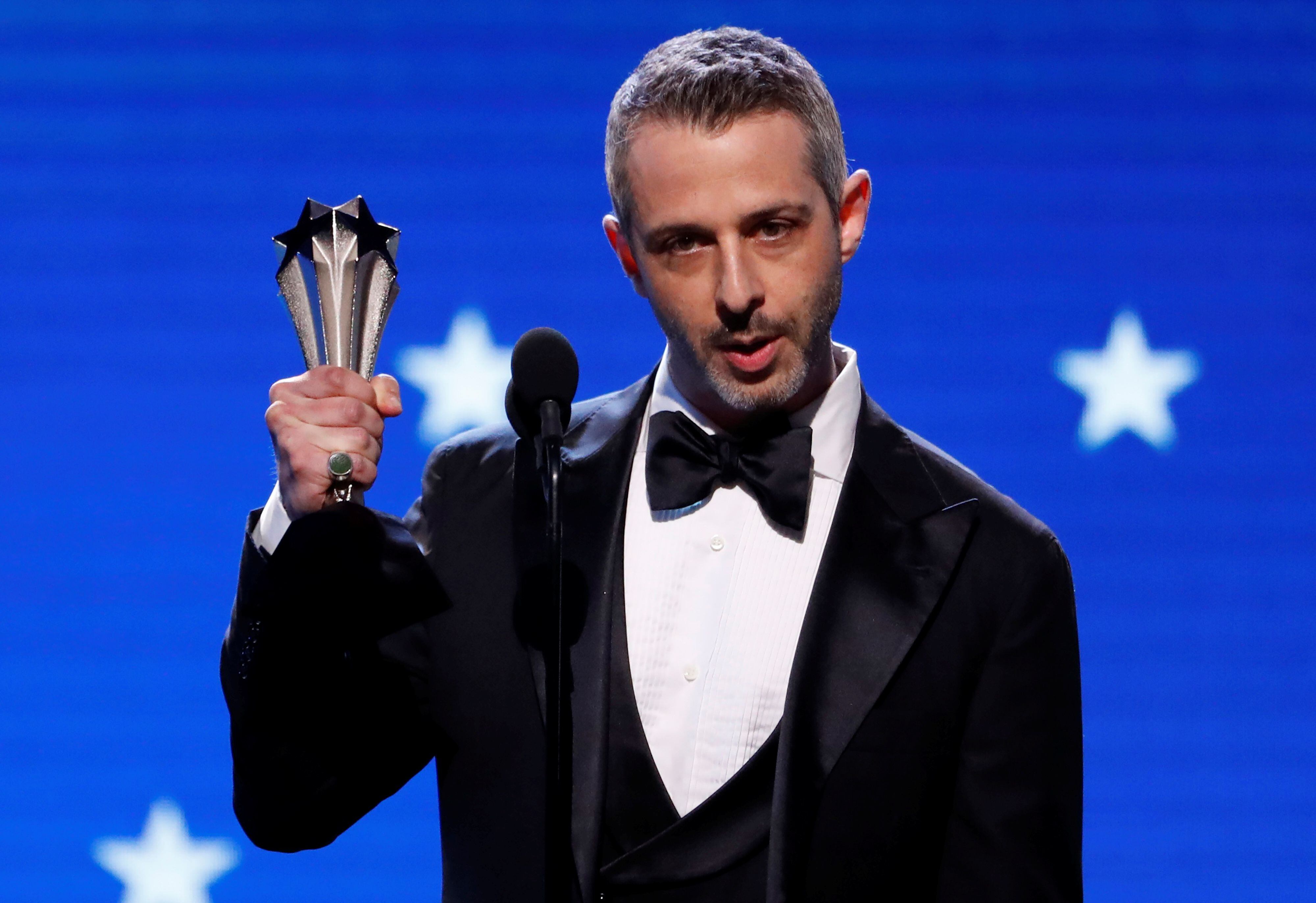 En el Critics Choice Awards de 2020, donde ganó el premio a Mejor Actor por Succession  (REUTERS/Mario Anzuoni)