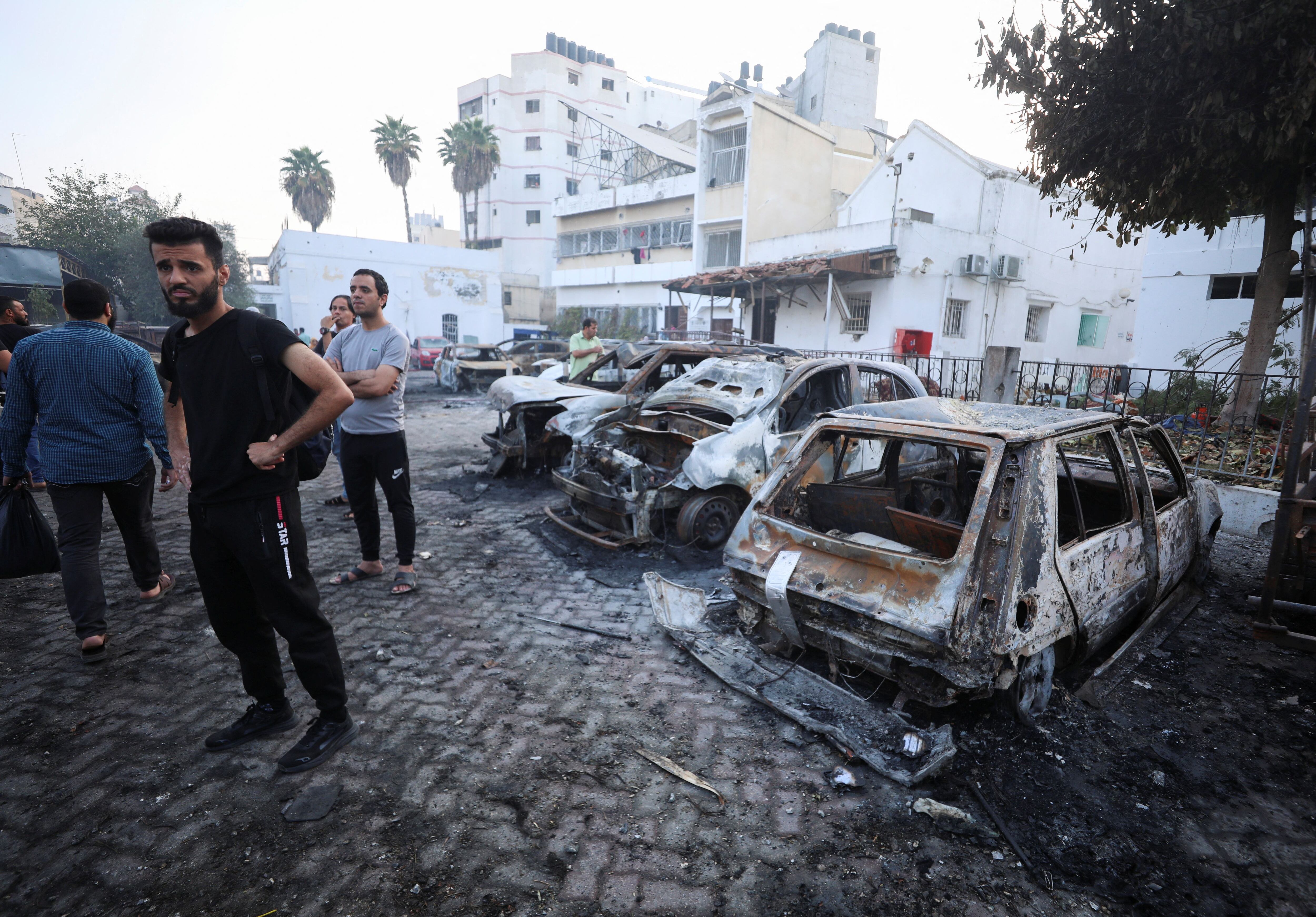 Las pruebas reunidas por Israel no se condicen con la versión de Hamas (REUTERS)