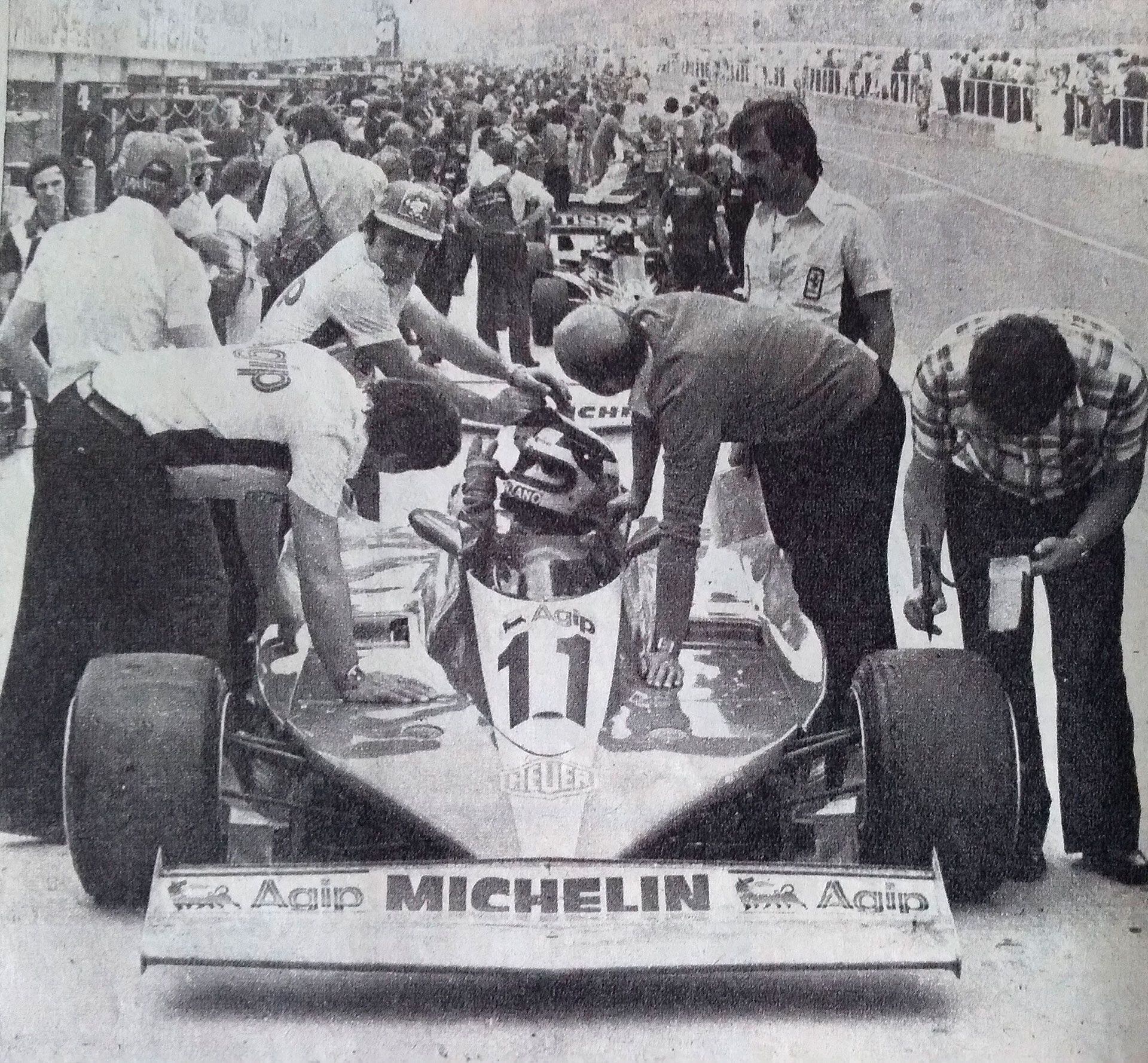 Carlos Reutemann ganador en Gran Bretaña 1978