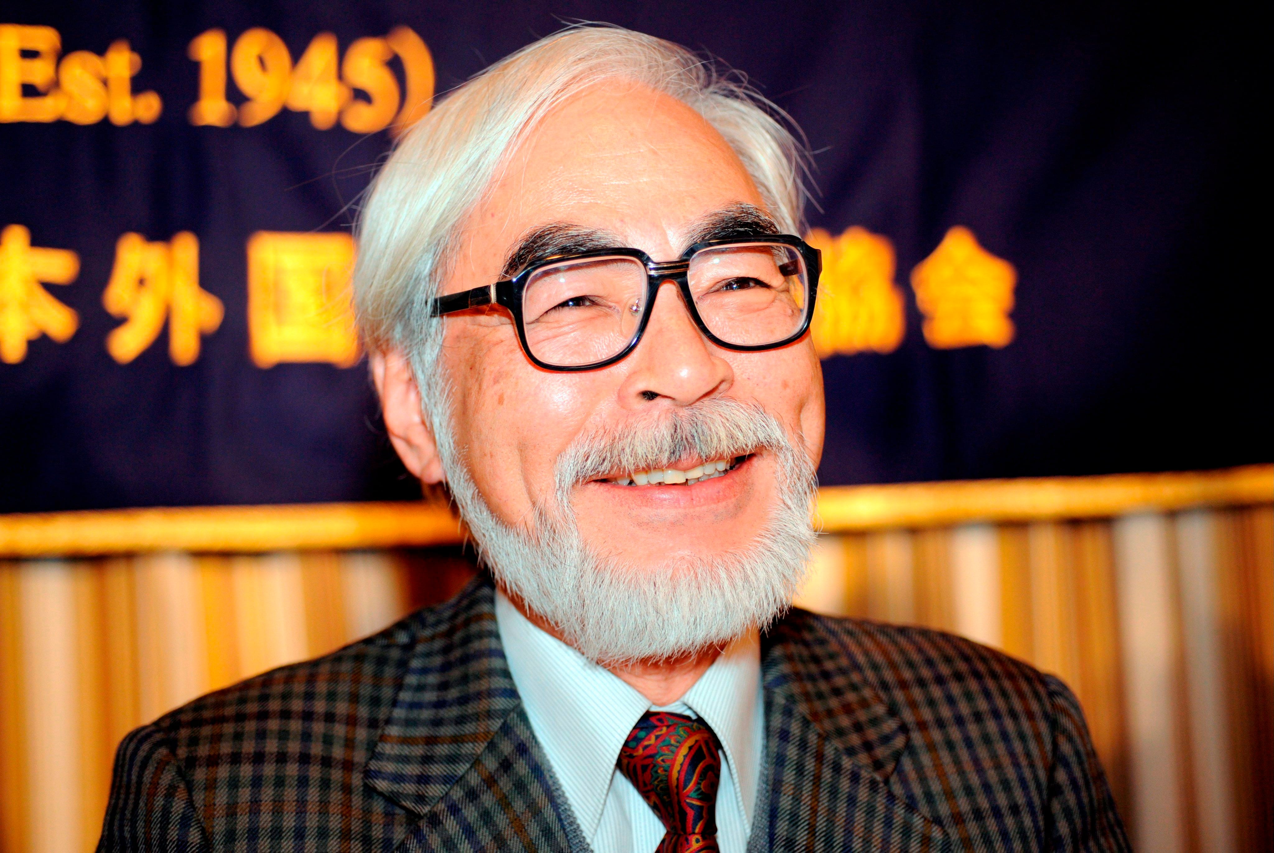 Con una carrera marcada por obras como "Spirited Away" y "Mi vecino Totoro", Miyazaki ha ganado renombre mundial en la industria de la animación (EFE/Everett Kennedy Brown)
