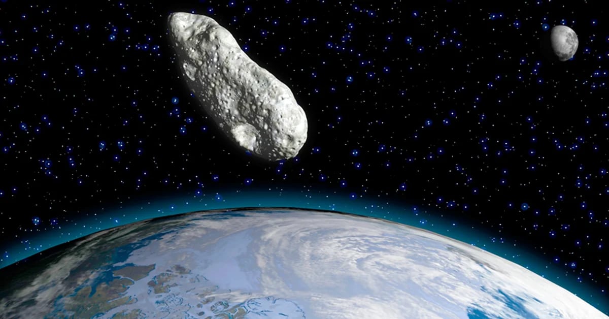 Captan el paso de un enorme asteroide que se acercaba a la Tierra