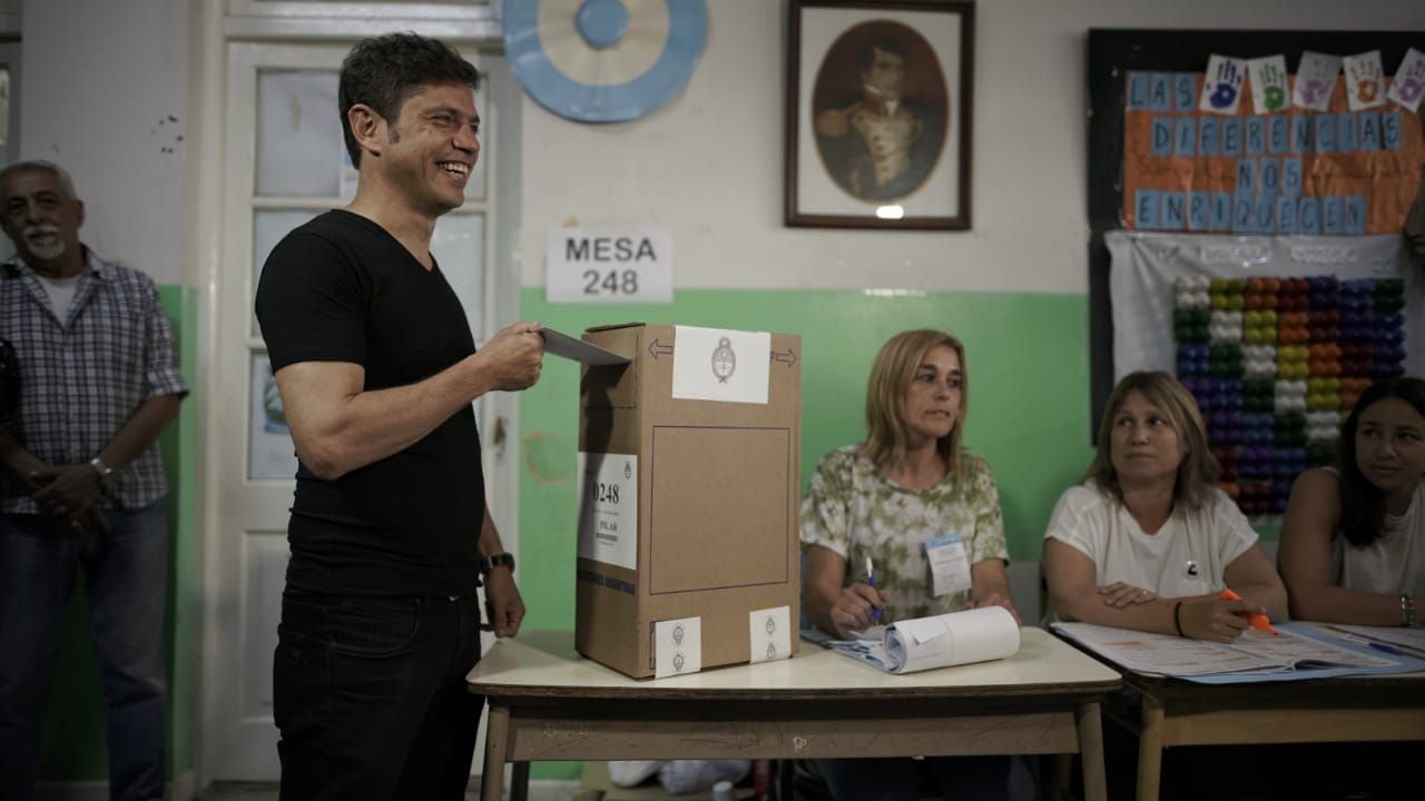 Axel Kicillof ganó la provincia de Buenos Aires y la gobernará a partir del 10 de diciembre (Pablo Barrera)