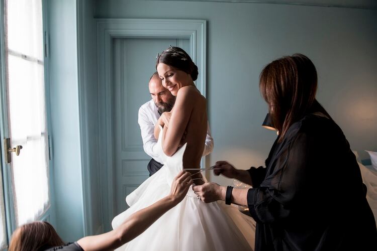 La intimidad del casamiento de Pampita (Fotos: Estudio Ruiz y Russo)