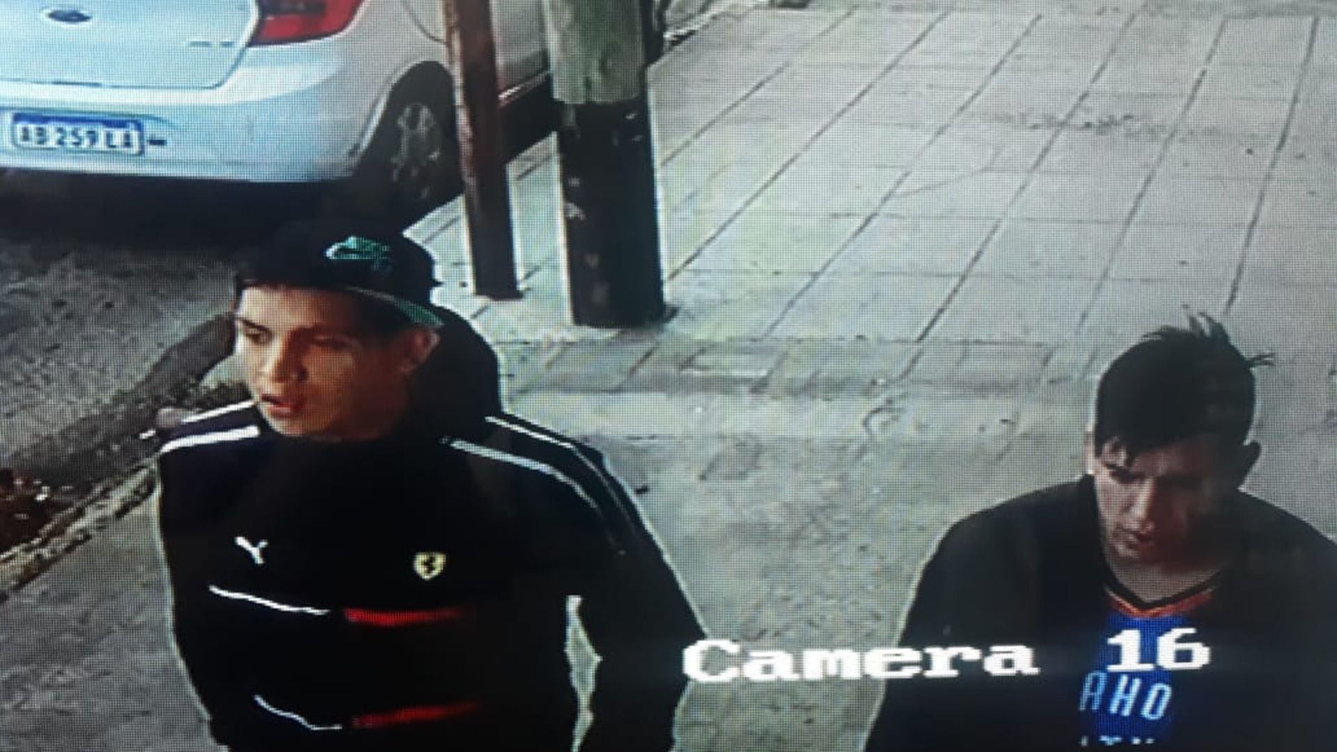 Los ladrones fueron identificados a partir de las imágenes de las cámaras de seguridad
