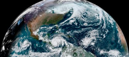 Ideam advierte de la probable llegada de ciclones tras el paso Iota EFE / NOAA-NHC