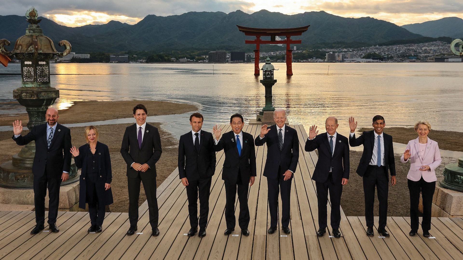 La ciudad japonesa de Hiroshima fue la sede de la última reunión de líderes del G7 (AFP)