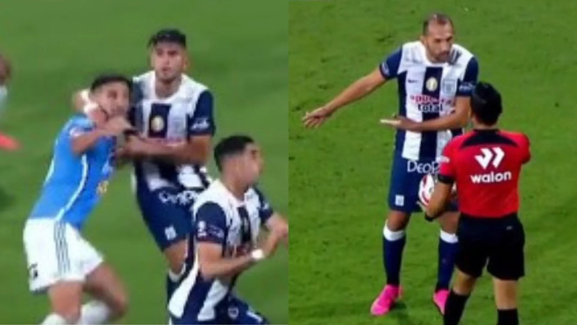 Las polémicas arbitrales en el Alianza Lima vs Sporting Cristal: ¿Fue penal de Carlos Zambrano? ¿Se debió repetir el balón a tierra?