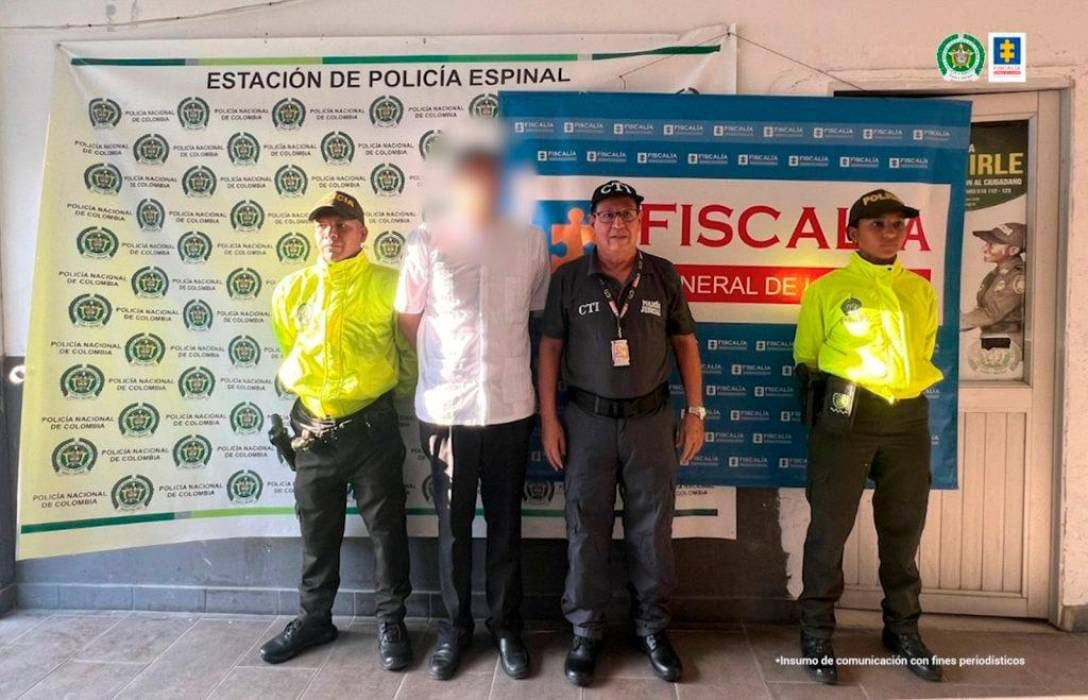 La captura del religioso acusado de graves delitos sexuales remueve los cimientos de El Espinal mientras la justicia avanza sobre un caso delicado - crédito Policía Nacional