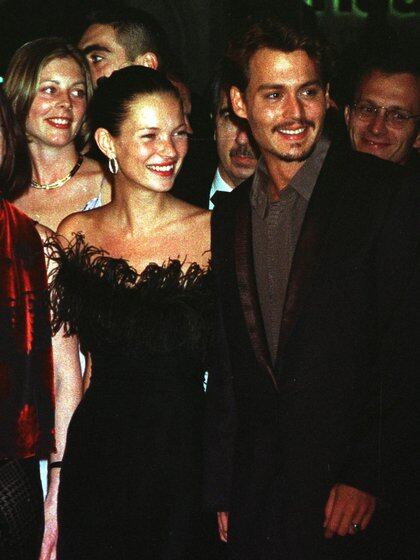 Johnny Depp y Kate Moss (Shutterstock)