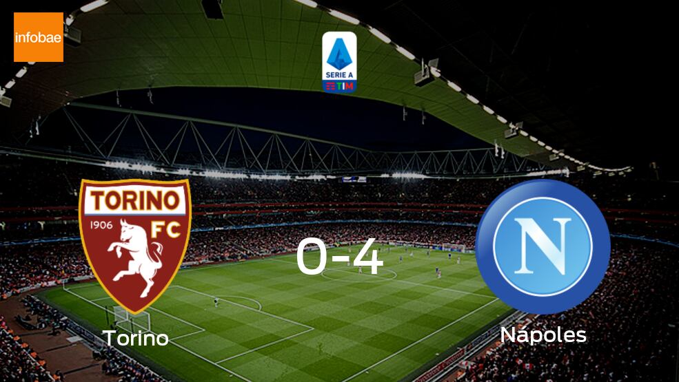 Torino 0 - 4 Nápoles