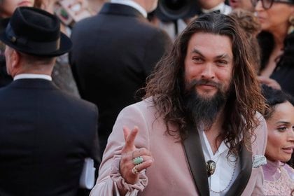 91ST Academy Awards - Oscars Arrivals - Red Carpet - Hollywood, Los Angeles, California, EU, 24 de febreiro de 2019. Actores Jason Momoa e Lisa Bonet. Reuters / Lucas Jackson