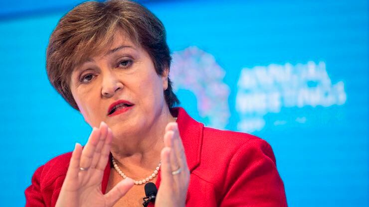 El 1 de octubre Georgieva reemplazó a Christine Lagarde al frente del organismo multilateral de crédito