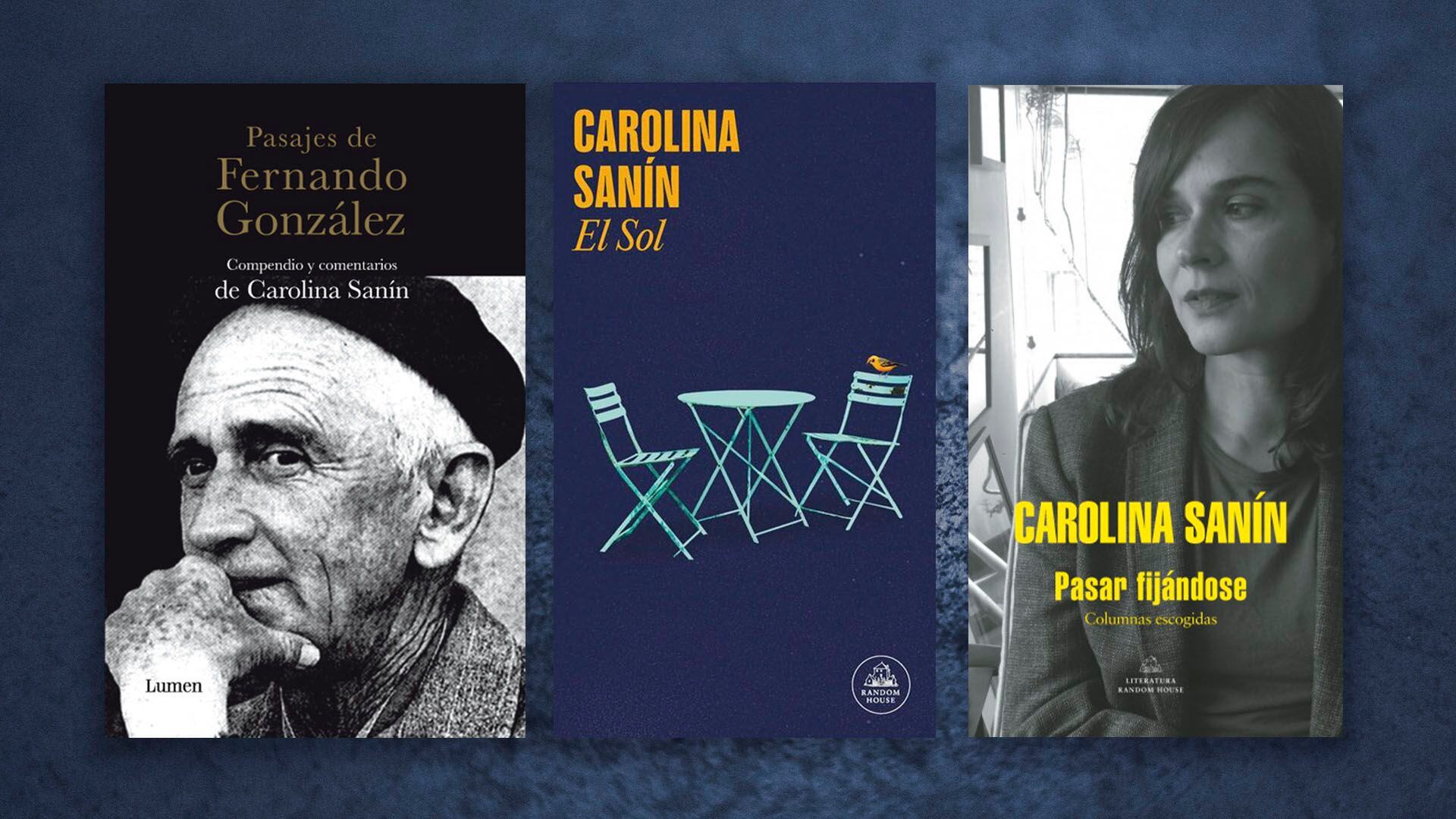 Carolina Sanín tapas libros