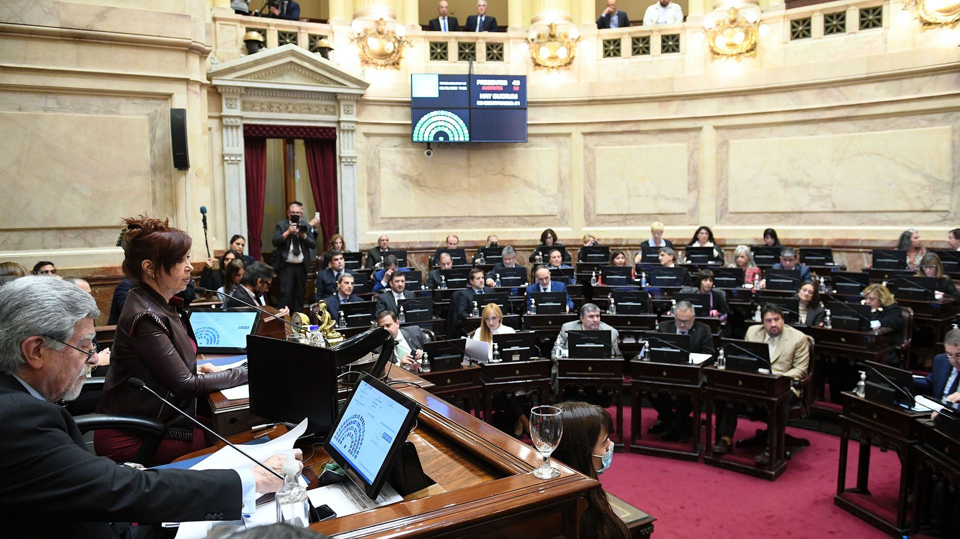 Sesión Senado de la Nación 29-06