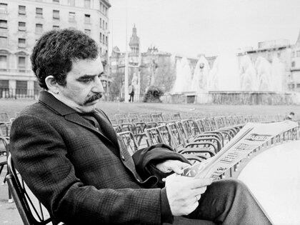 El escritor colombiano Gabriel García Márquez durante una entrevista que concedió a la Agencia Efe en la ciudad de Barcelona. EFE/yv/Archivo 