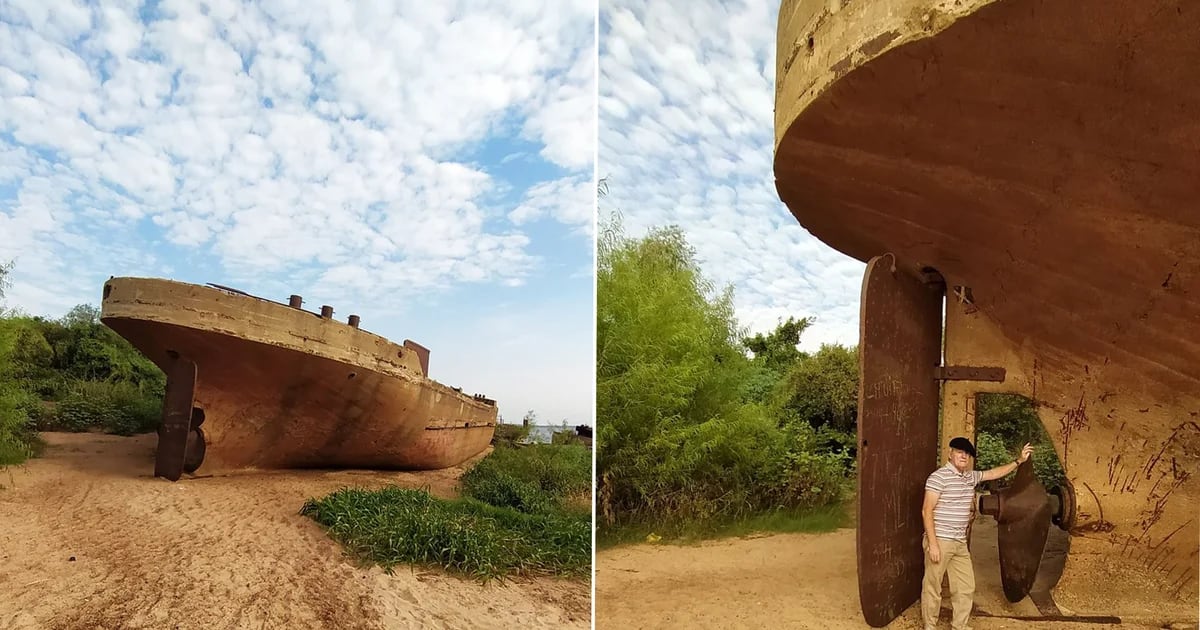 I misteri della nave di cemento bloccata nel fiume: l’uomo che vide Nestore nella sua gioia