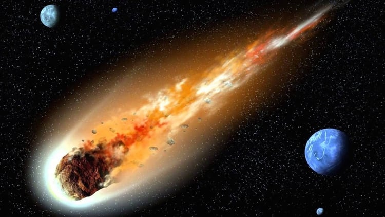 Los meteoritos son remanentes del choque de asteroides (Foto: Archivo)