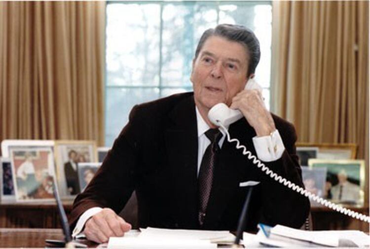 Ronald Reagan era el presidente de los Estados Unidos en 1982