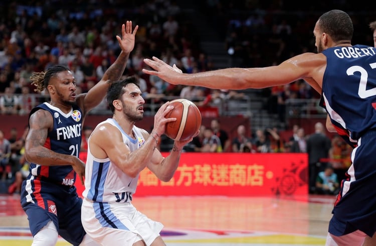 Facundo Campazzo, uno de los líderes del equipo de Sergio Hernández (Reuters)