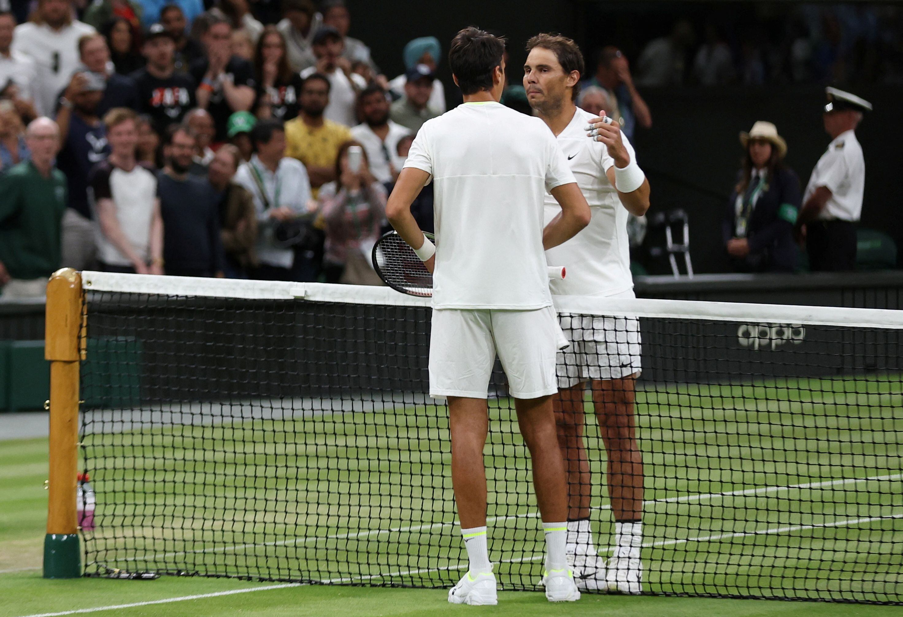Nadal avanzó a octavos de final de Wimbledon (Reuters)