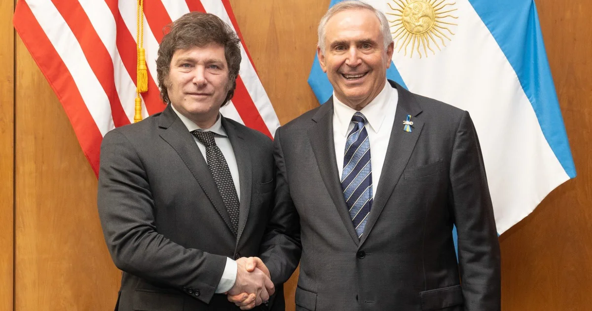 Javier Mili se reúne con el embajador de EE.UU.: «Fue un gran encuentro»