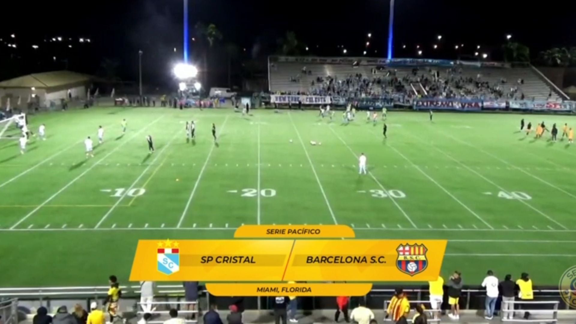 Sporting Cristal y Barcelona de Guayaquil realizan trabajo precompetitivo en Miami.