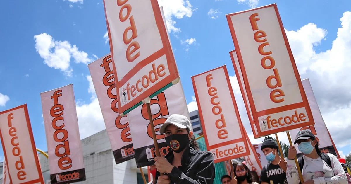 Teachers are demonstrating this Tuesday: why the Fecode is demonstrating
