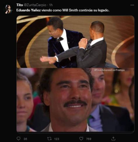 Eduardo Yáñez remembered for Will Smith's blow to Chris Rock at the 2022 Oscars