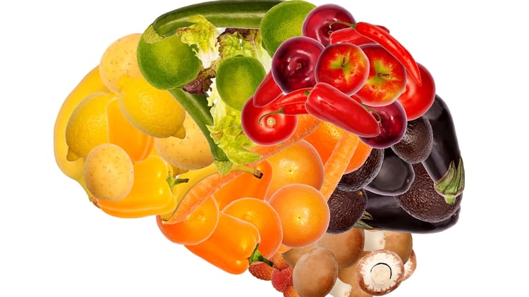 Los alimentos son partes fundamentales en el desarrollo del cerebro humano Foto: (iStock)