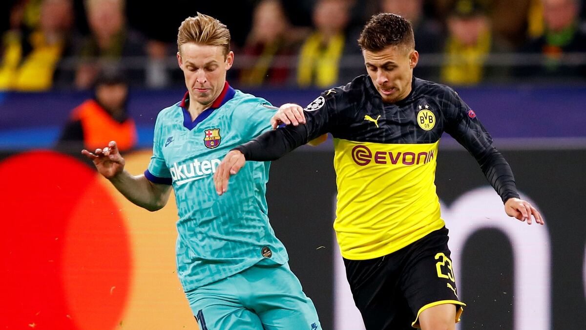 El Barcelona y Borussia Dortmund se disputan un boleto a los octavos de Champions en el Camp Nou: hora, TV y formaciones - Infobae