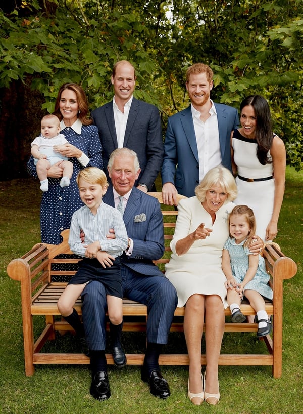 En esta imagen se ve a la familia real más descontracturada (Reuters)