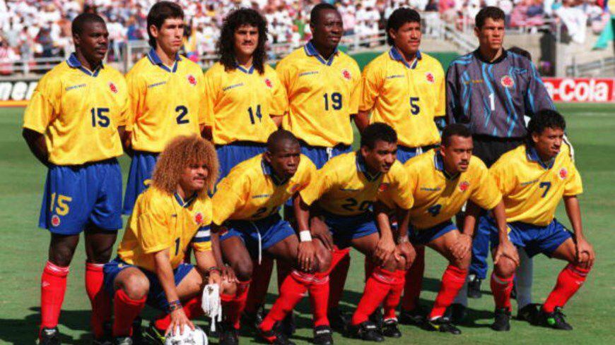 Imagen de referencia. Selección Colombia en la década de los 90. Foto: archivo particular