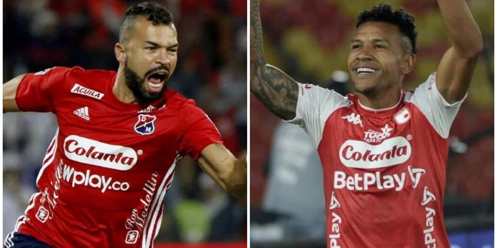 Medellín vs Santa Fe: duelo de rojos en el Atanasio Girardot