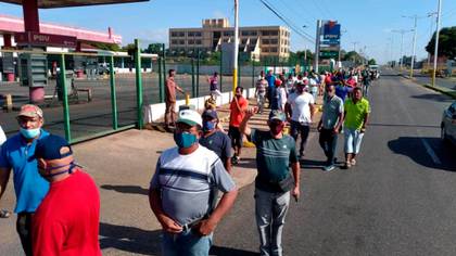 Las protestas en Anzoátegui (@ElPitazoTV)