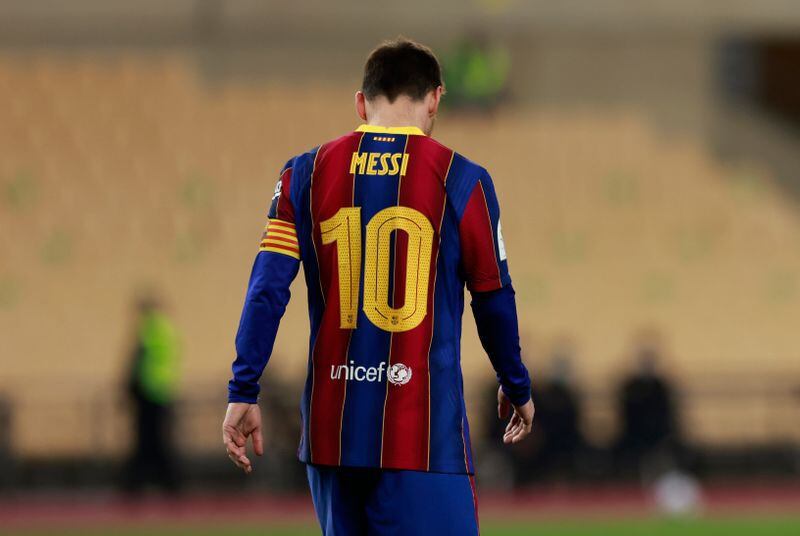 Messi finaliza su contrato a final de temporada y podría marcharse libre a cualquier club (Reuters)