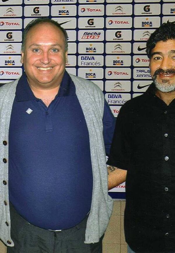 Pablo con Maradona