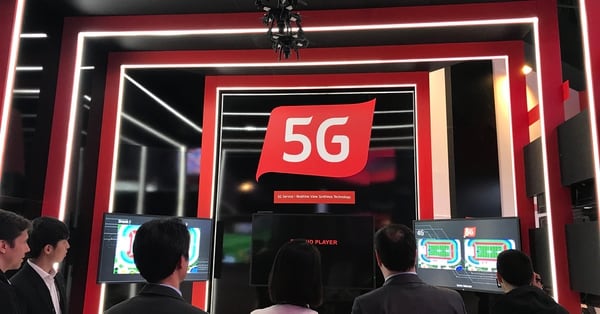 En el stand de Korea Telecom se mostró el funcionamiento del 5G en tablets y monitores. La compañía fue la que llevó a cabo una demostración del alcance de esta tecnología en los Juegos Olímpicos de invierno, en Pyeongchang, Corea del Sur