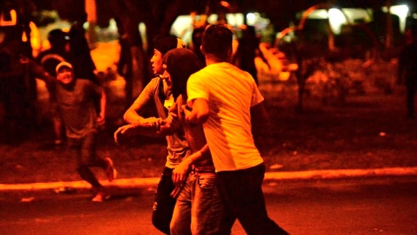 Resultado de imagen para imagenes de noche de protestas en nicaragua
