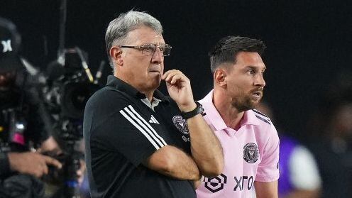 Gerardo Martino no confirmó que Lionel Messi vaya a ser titular ante New York Red Bulls en la MLS (USA TODAY/John David Mercer)