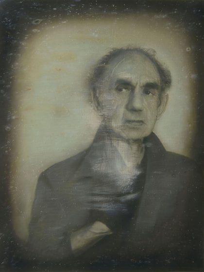 Representación del primer autorretrato: Robert Cornelius, 1839