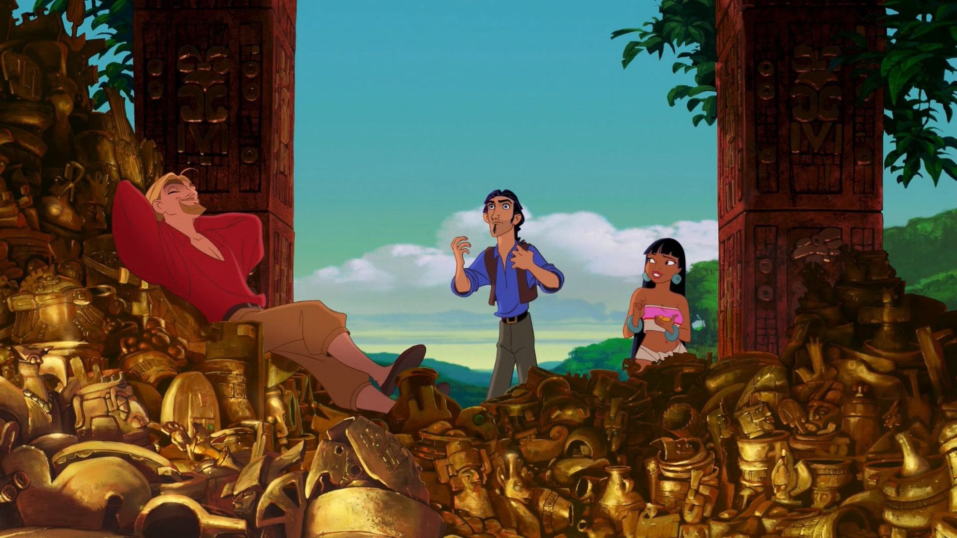 La película toma inspiración en la leyenda de El Dorado, una ciudad de oro que los conquistadores españoles buscaron en América del Sur. (Netflix)