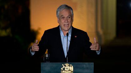 Fotografía tomada el pasado 8 de noviembre en la que se registró al presidente de Chile, Sebastián Piñera, en Viña del Mar (Chile). EFE/Adriana Thomasa/Archivo
