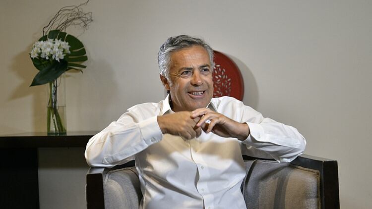 El presidente de la UCR, Alfredo Cornejo (Gustavo Gavotti)