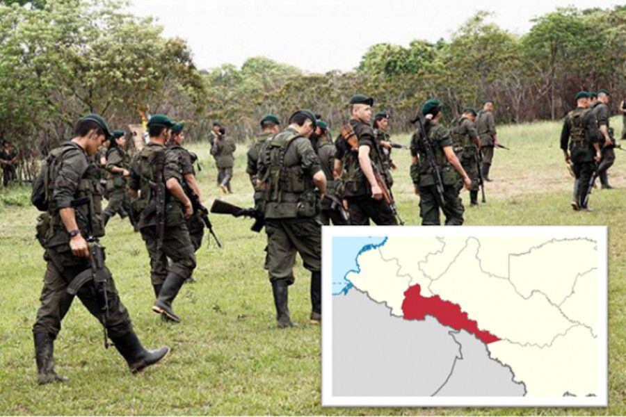 Grupos armados en Putumayo
